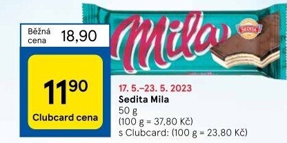 Oplatky Mila Sedita