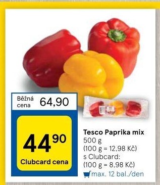 Paprika mix Tesco
