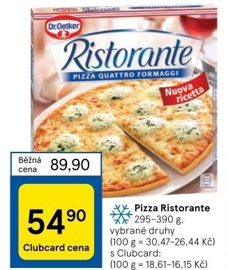Pizza mražená Ristorante Dr. Oetker