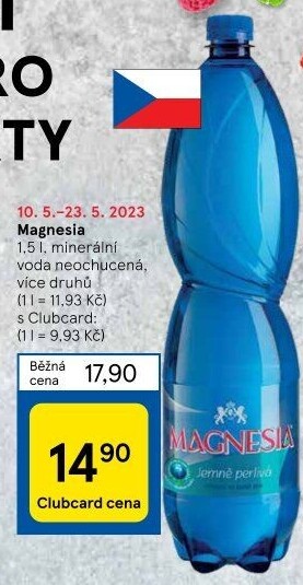 Přírodní voda Magnesia