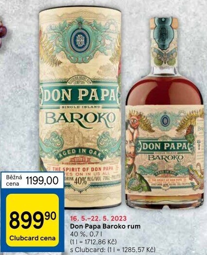 Rum Baroko Don Papa