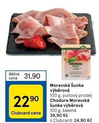 Šunka Moravská výběrová