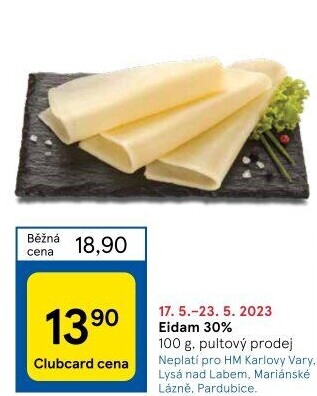 Sýr Eidam 30%