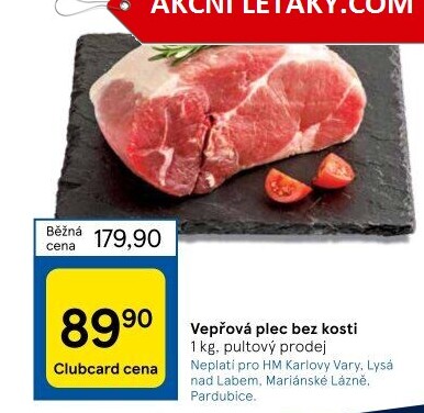 Vepřová plec bez kosti