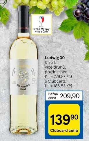 Vína Ludwig 30 Vinařství Ludwig - pozdní sběr