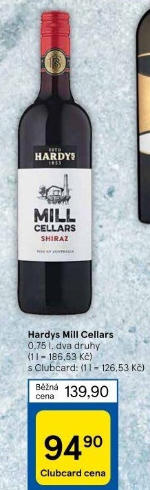 Vína Mill Cellars Hardys