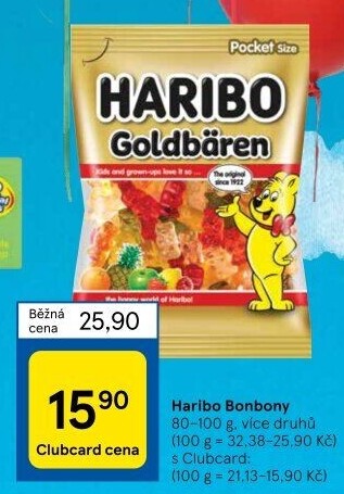 Bonbony želé Haribo