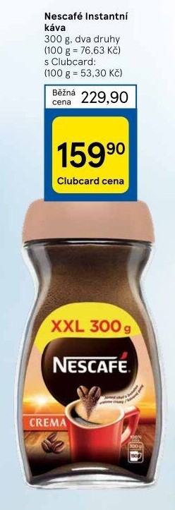 Instantní kávy Nescafé
