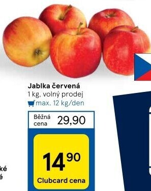 Jablka červená