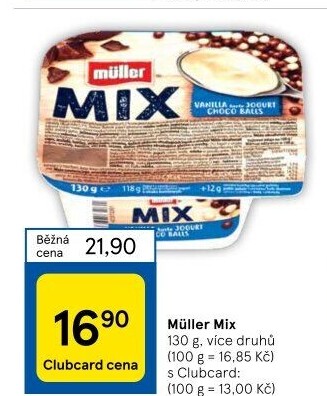 Jogurt Müller Mix