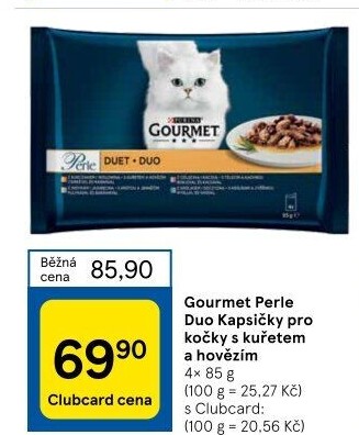 Kapsičky pro kočky Perle Gourmet Purina