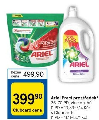 Prací prostředky Ariel