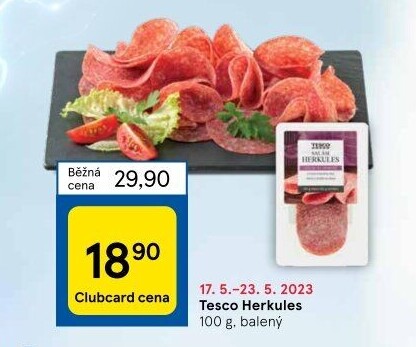 Salám Herkules Tesco