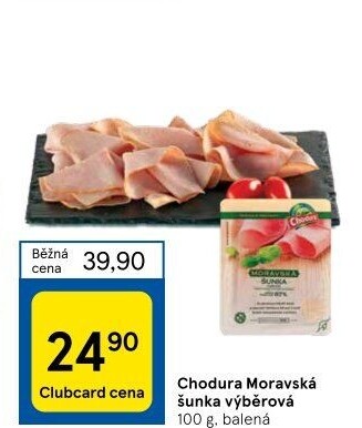 Šunka moravská výběrová Beskydské uzeniny Chodura
