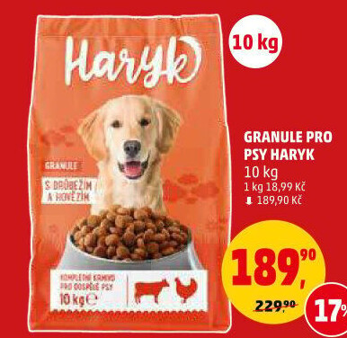 Granule pro psy Haryk