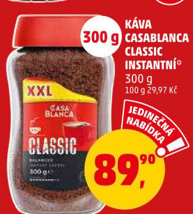 Instantní káva Classic Casablanca
