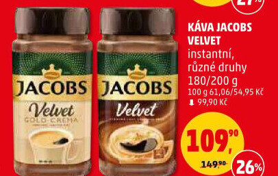 Instantní káva Jacobs Velvet