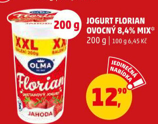 Jogurt smetanový Florian Olma