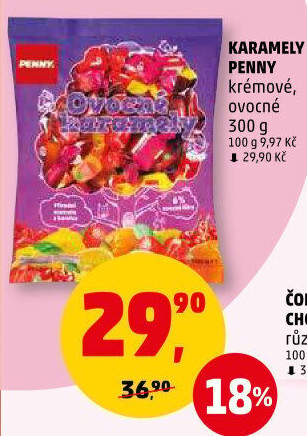 Karamelky ovocné Penny