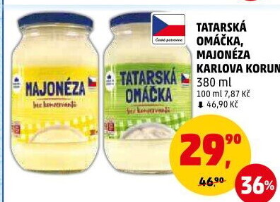 Majonéza Karlova Koruna