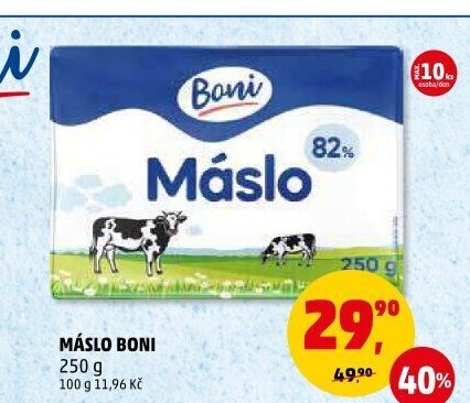 Máslo Boni