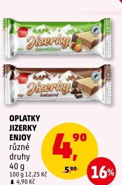 Oplatky Jizerky Enjoy