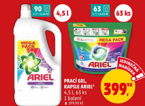 Prací gel Ariel