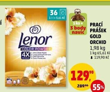 Prací prášek Lenor