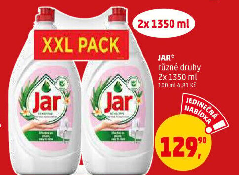 Prostředek na nádobí Jar