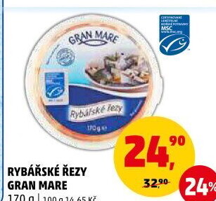 Řezy rybářské Gran Mare