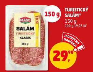 Salám turistický Maso Příbram