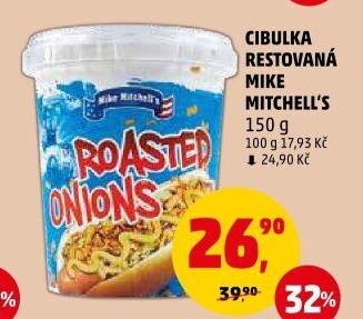 Smažená cibulka Mike Mitchell'