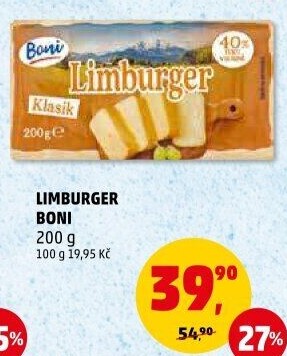 Sýr Limburger Boni