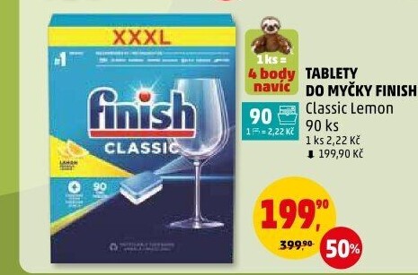 Tablety do myčky Classic Finish