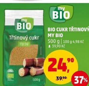 Třtinový cukr My BIO