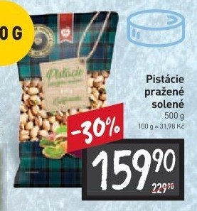 Pražené pistácie IBK Trade