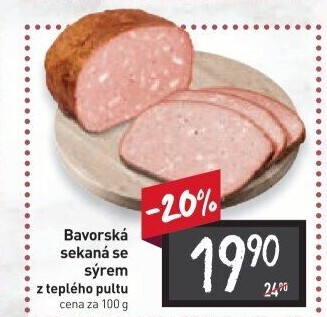 Sekaná bavorská se sýrem