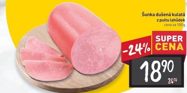 Šunka dušená kulatá