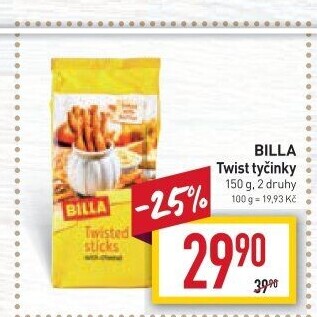 Tyčinky Twist Billa
