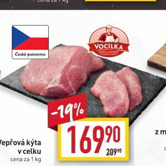 Vepřová kýta Vocílka