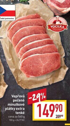 Vepřová pečeně Vocílka