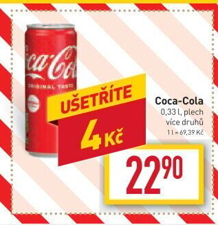 Coca Cola - BILLA akcniletaky.com