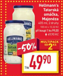 Tatarská omáčka Hellmann'