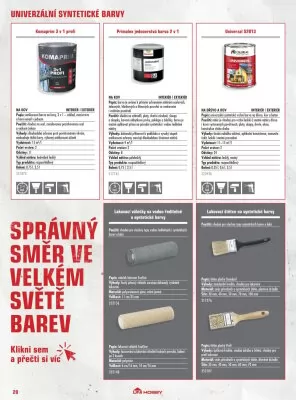 akční leták UNI HOBBY 19.5.2023-30.9.2023