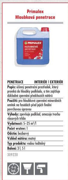 Hloubková penetrace Primalex