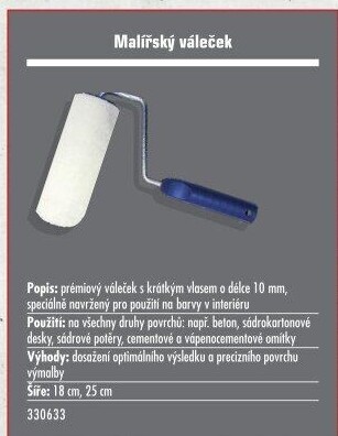 Malířský váleček Dulux