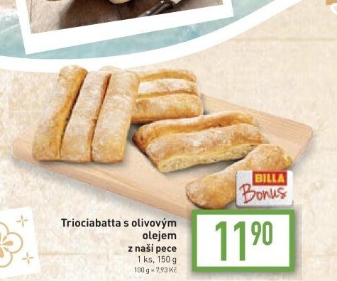 Ciabatta trio