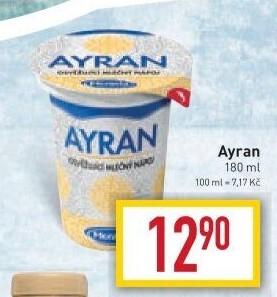 Jogurtový nápoj Ayran Moravia