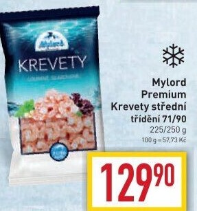 Krevety mražené Mylord