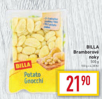 Noky bramborové Billa